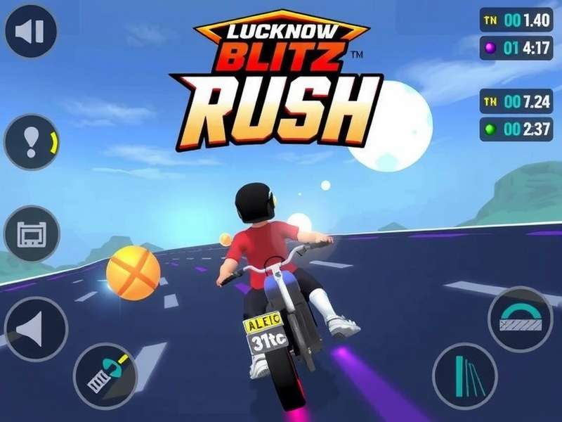 Lucknow Blitz Rush Gameplay Screenshot